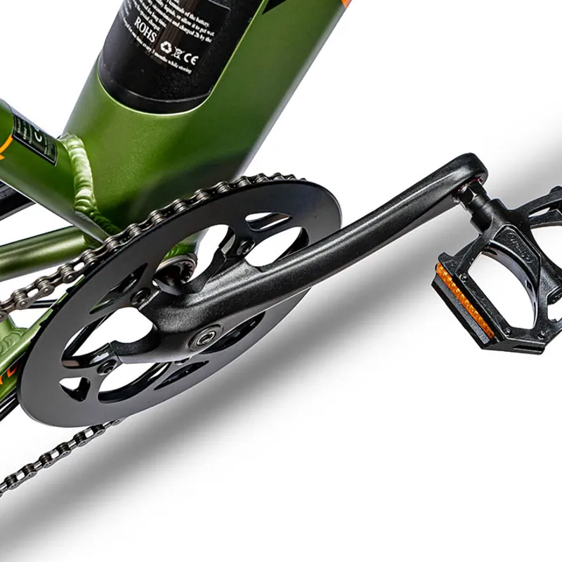 Ampere X-Trail 29 Inch Wheel Electric Mountain Bike Green E-Bike -2